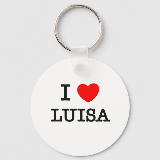 I Love Luisa Keychain (Front)