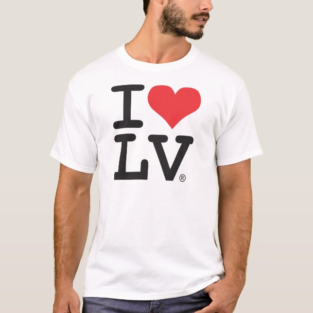 I LOVE LV® MEN'S T-SHIRT  (Front)