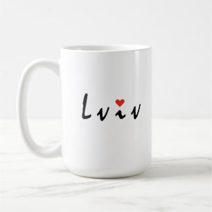 I love Lviv Ukraine Coffee Mug