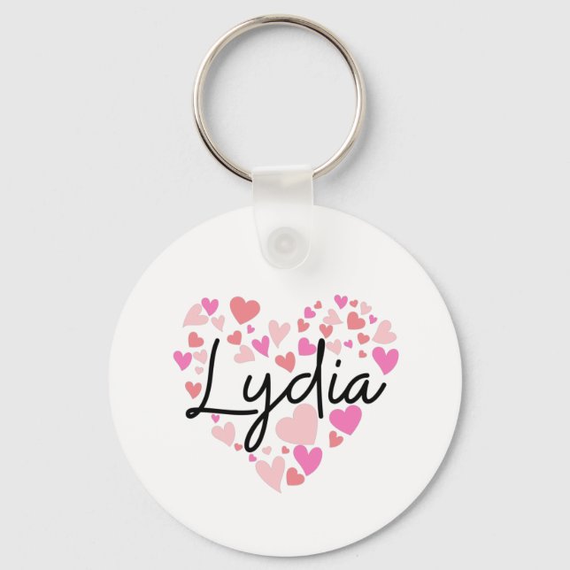 I love Lydia Keychain (Front)
