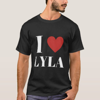 I Love Lyla He Family T-Shirt