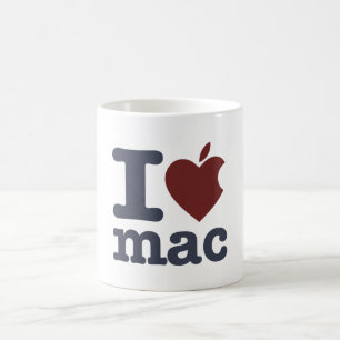 I Love Mac Coffee Mug