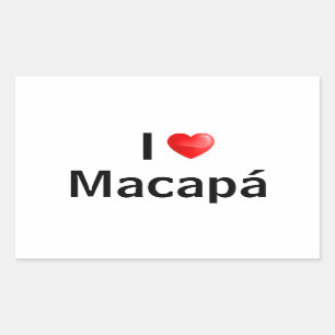 I love Macapá Sticker