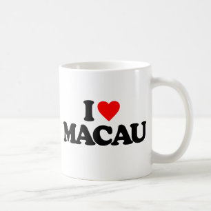 I LOVE MACAU COFFEE MUG