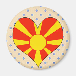 I Love Macedonia Magnet