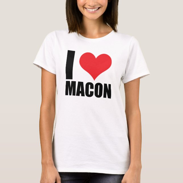 I love Macon T-Shirt (Front)