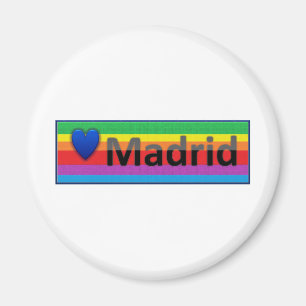 I Love Madrid Magnet
