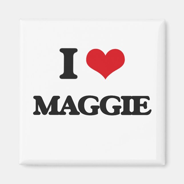 I Love Maggie Magnet (Front)