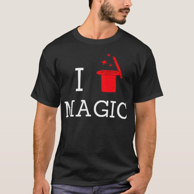 I love Magic Top Hat Magic  (Front)