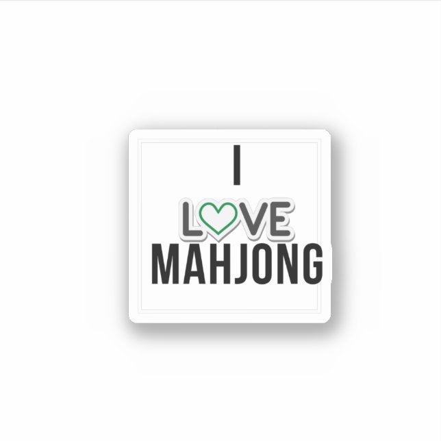 I love Mahjong (Front)