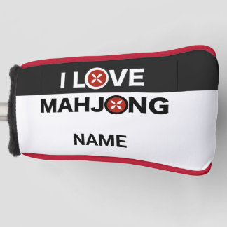 I Love Mahjong O Replaced w/ MJ Flower Golf Cover
