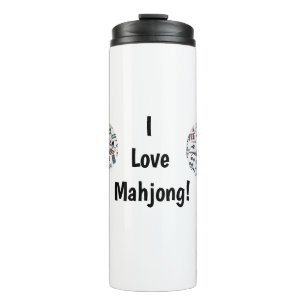 I Love Mahjong Thermal Tumbler