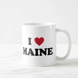 I Love Maine Coffee Mug