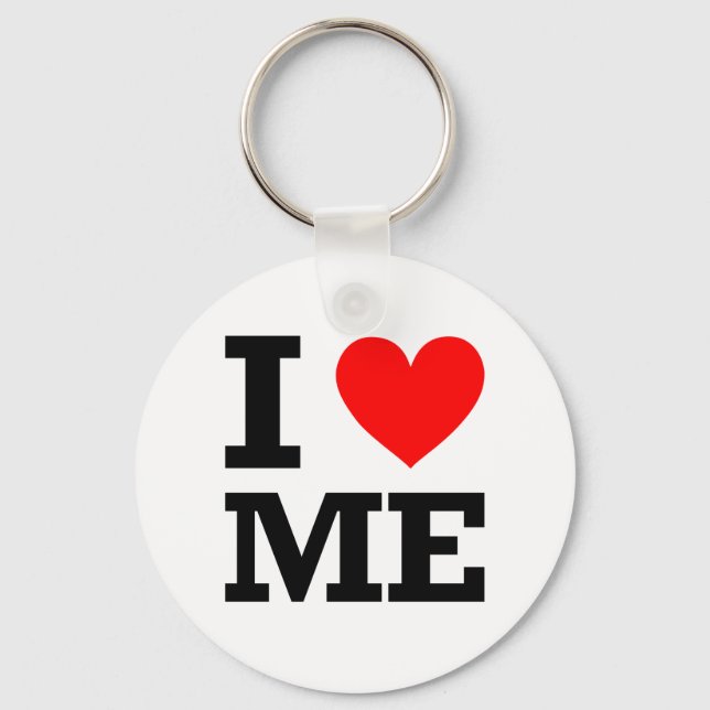 I Love Maine Design Keychain (Front)