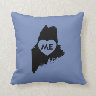 I Love Maine State Pillows