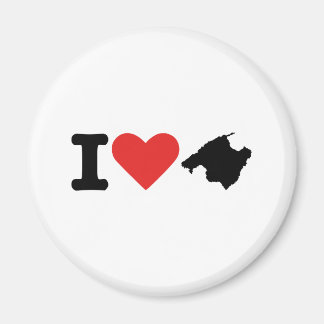 I love Majorca - Spain Magnet