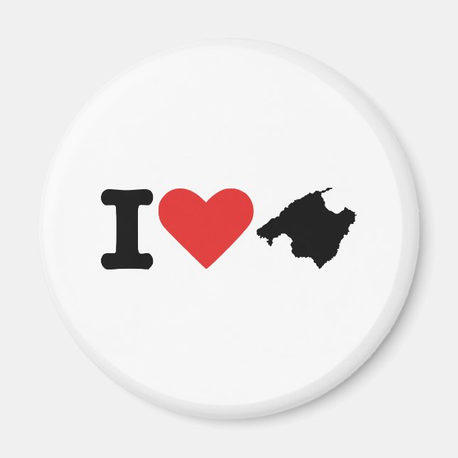 I love Majorca - Spain Magnet (Front)
