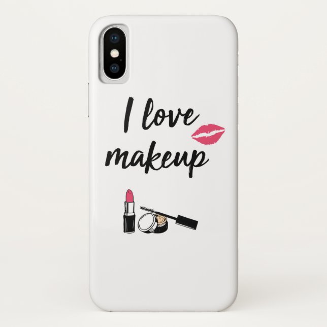 I Love Makeup Case-Mate iPhone Case (Back)