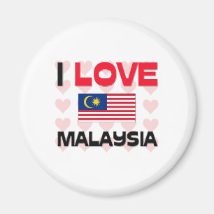 I Love Malaysia Magnet