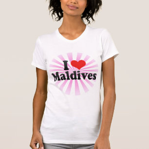 I Love Maldives T-Shirt