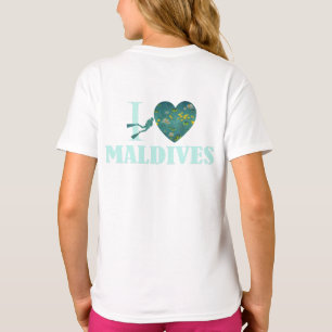 I Love Maldives T-Shirt