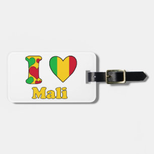 I love Mali Luggage Tag