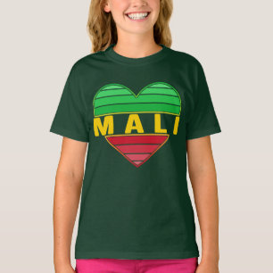 I Love Mali, Malian Heart T-Shirt