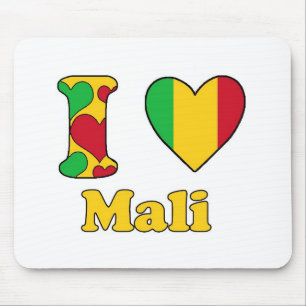 I love Mali Mouse Pad