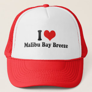 I Love Malibu Bay Breeze Trucker Hat