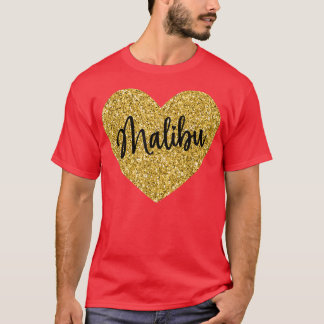 I Love Malibu California USA for Women T-Shirt
