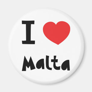 I love Malta Magnet