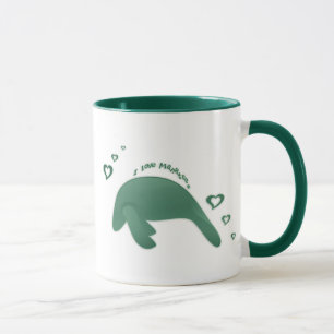 I Love Manatees Mug
