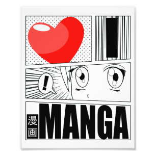 I LOVE MANGA Poster
