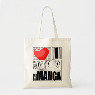 I LOVE MANGA tote bag