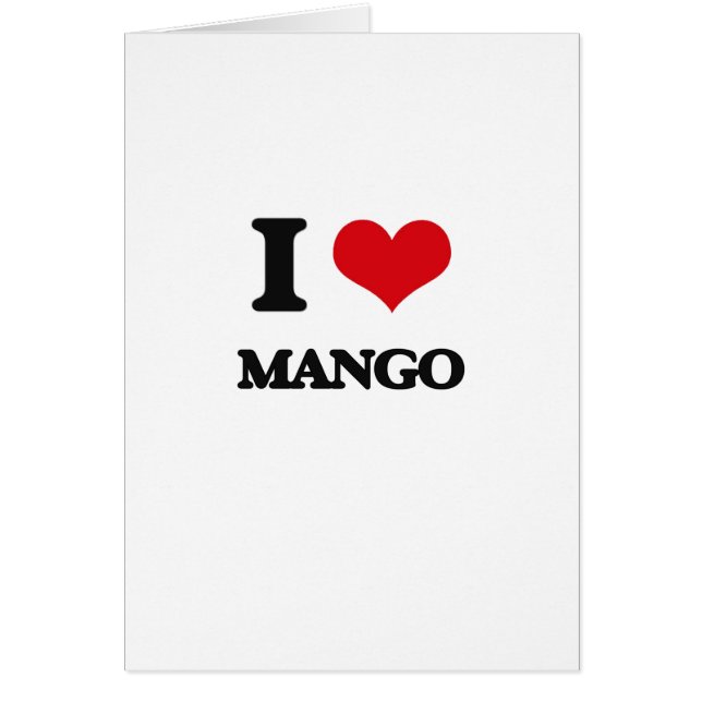 I Love Mango (Front)