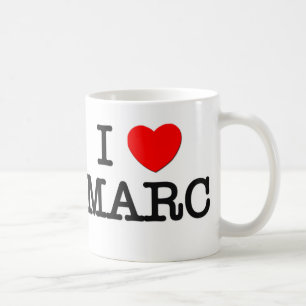 I Love Marc Coffee Mug