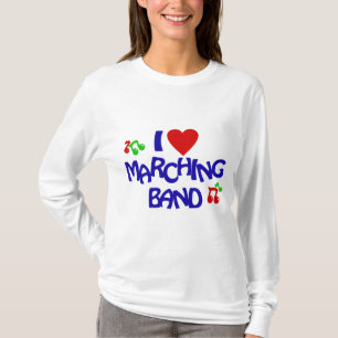 I Love Marching Band T-Shirt