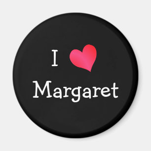 I Love Margaret Magnet