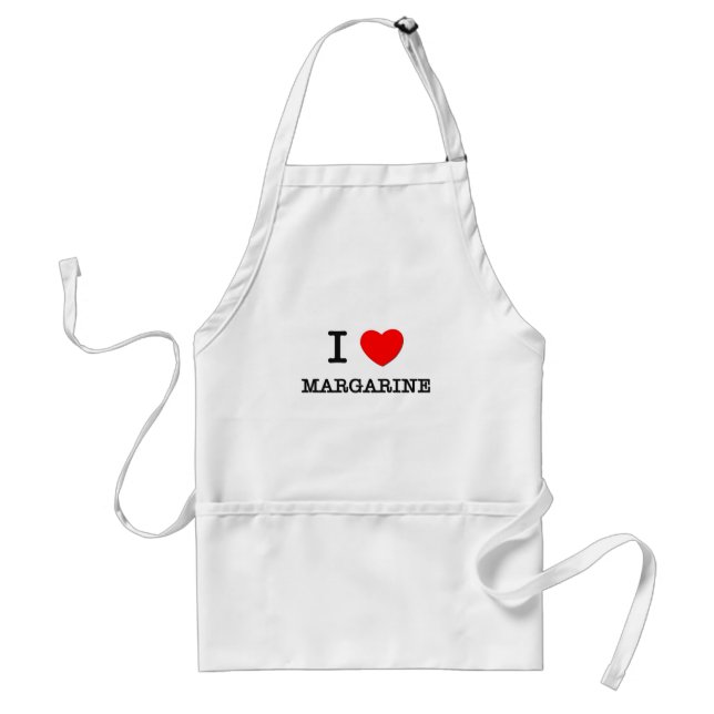 I Love Margarine Standard Apron (Front)