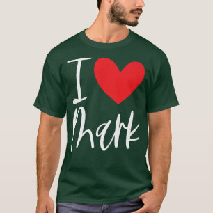 I Love Mark Name Personalized Boy Man BFF Friend H T-Shirt