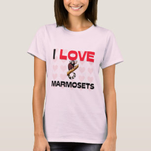 I Love Marmosets T-Shirt