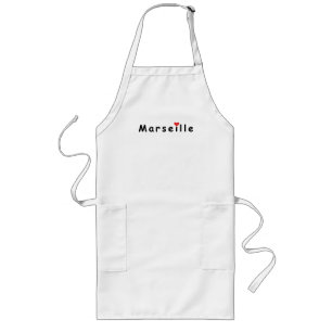 I love Marseille Long Apron