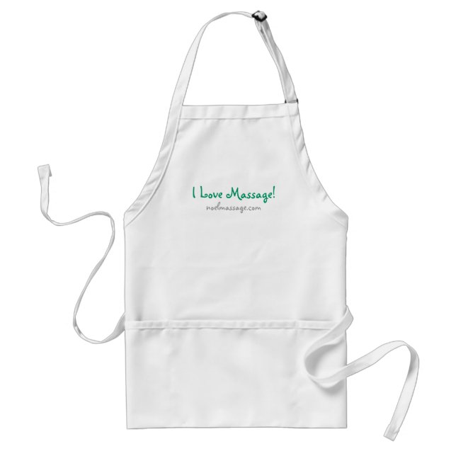 I Love Massage! Apron (Front)