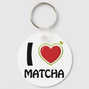 I love Matcha T-Shirt Keychain