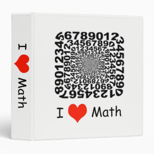 I Love Math Binder
