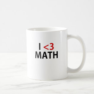 I Love Math Coffee Mug