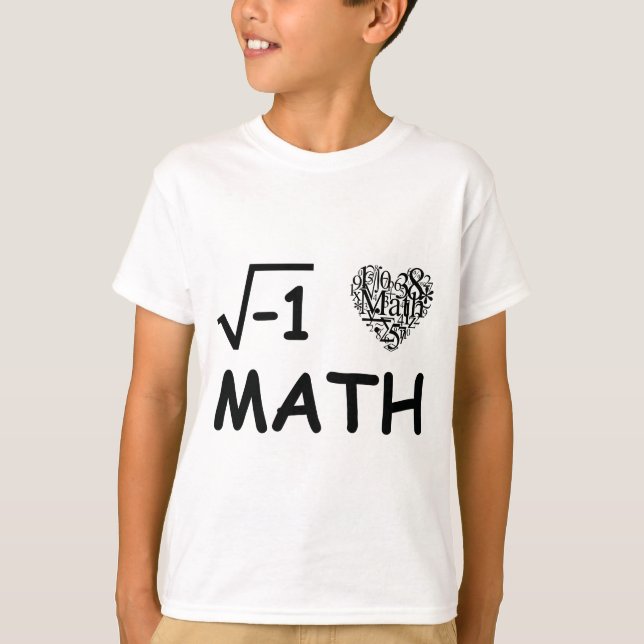 I love math T-Shirt (Front)