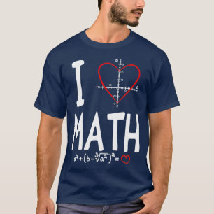 I Love Math TShirt Classic TShirt