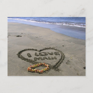 I love Maui Postcard