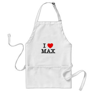 I Love Max Standard Apron